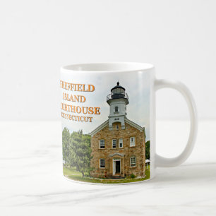 Sheffield Island Lighthouse, Connecticut Tasse