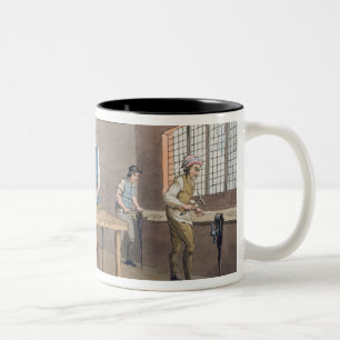 Sheffield-Messerschmied, "vom Kostüm von Zweifarbige Tasse