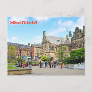 Sheffield Postkarte