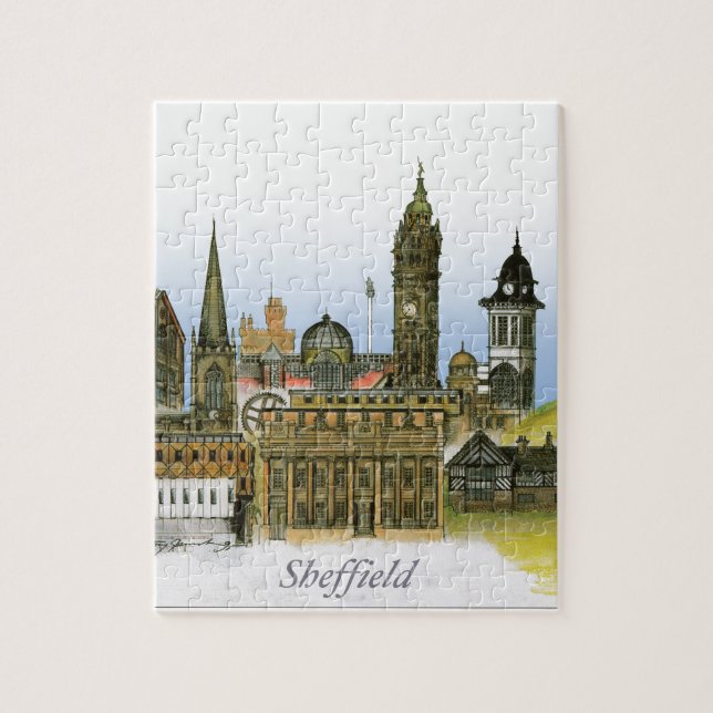 Sheffield - Südyorkshire, tony fernandes Puzzle (Vertikal)