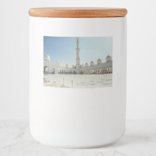 Sheik Zayed Grand Mosque ,Abu Dhabi Lebensmitteletikett