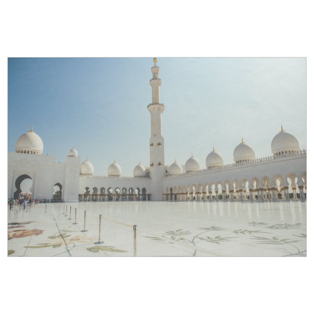 Sheik Zayed Grand Mosque ,Abu Dhabi Stoff (Yard (91,4 cm))
