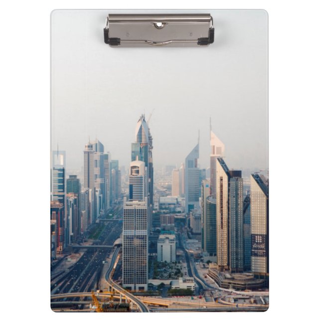 Sheikh Zayed Road Klemmbrett (Vorderseite)