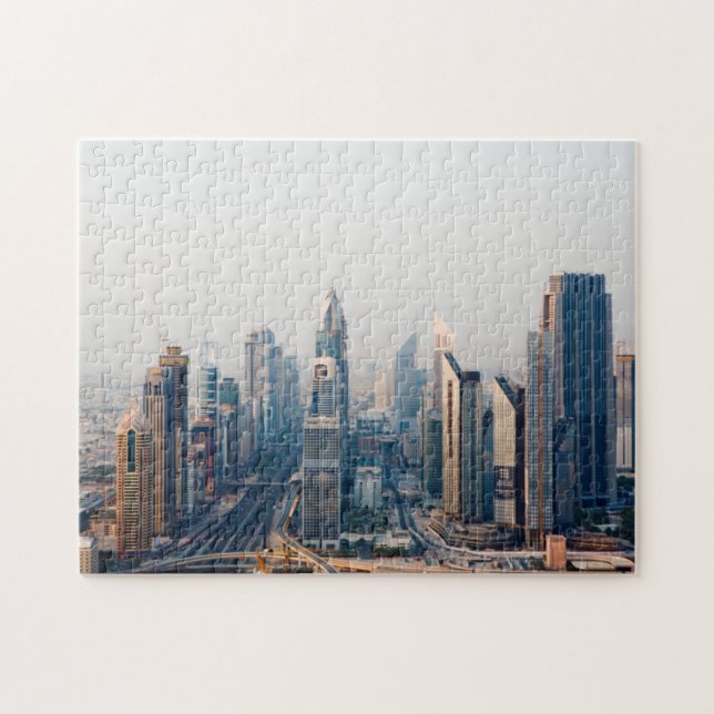 Sheikh Zayed Road Puzzle (Horizontal)