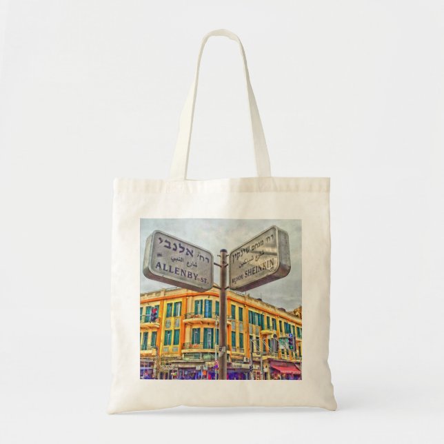 Sheinkin - Allenby Tote Bag Tragetasche (Vorne)