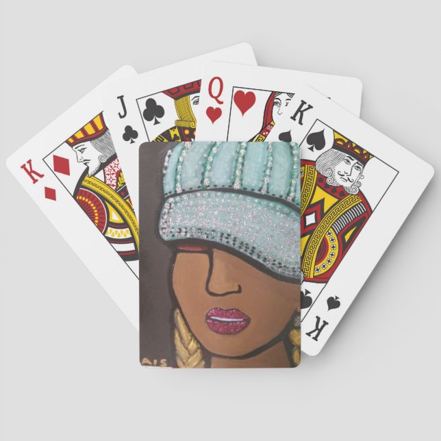 Sheizign "Diamanten " Spielkarten (Rückseite)