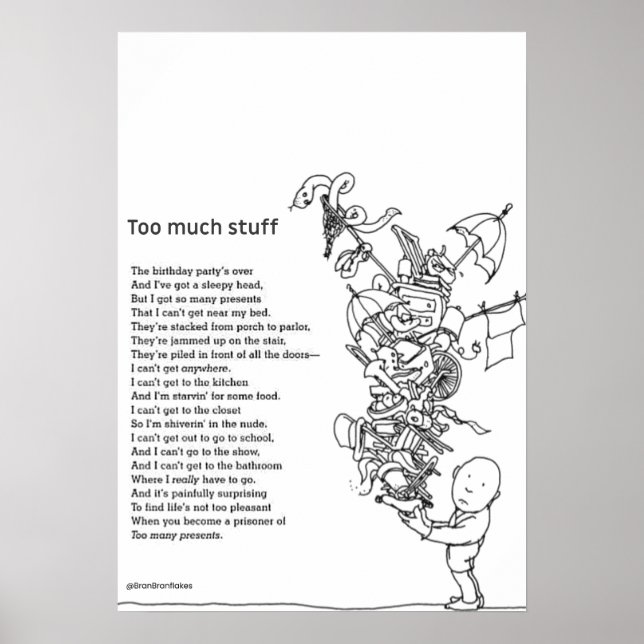 "Shel Silverstein Gedichte Poster: Inspiriert Poster (Vorne)