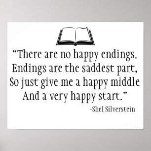 Shel Silverstein Zitat Wall Poster