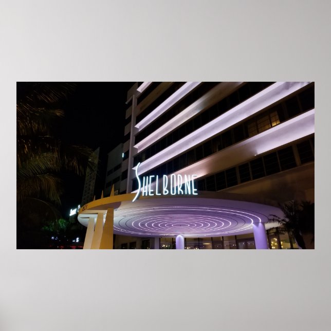 Shelborne Hotel Miami Beach Poster (Vorne)