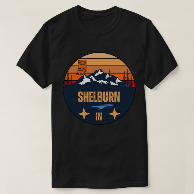 Shelburn, Indiana T-Shirt (Design vorne)