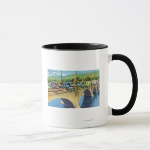 Shelburne fällt Brücke der Blumen Tasse