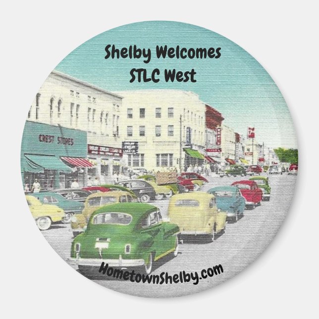 Shelby begrüßt STLC West Magnet (Vorne)