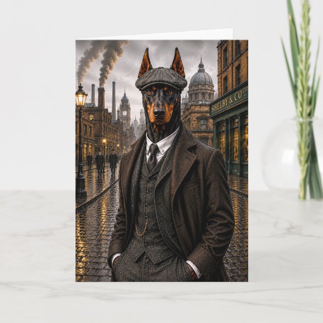 Shelby Co. Dobermann Karte (Vorderseite)