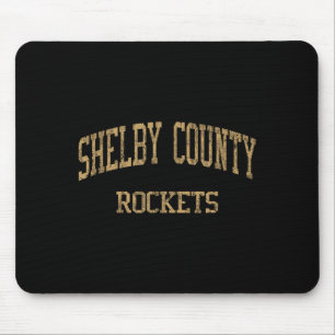 Shelby County High School Hs Shelbyville Ky Vintag Mousepad