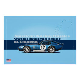 Shelby Coupe at Daytona Poster
