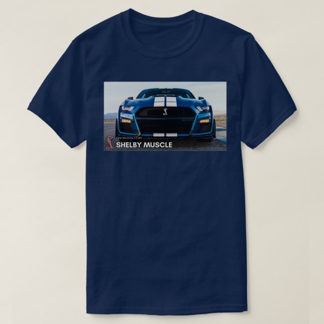 SHELBY MUSCLE MUSTANG T-Shirt (Design vorne)