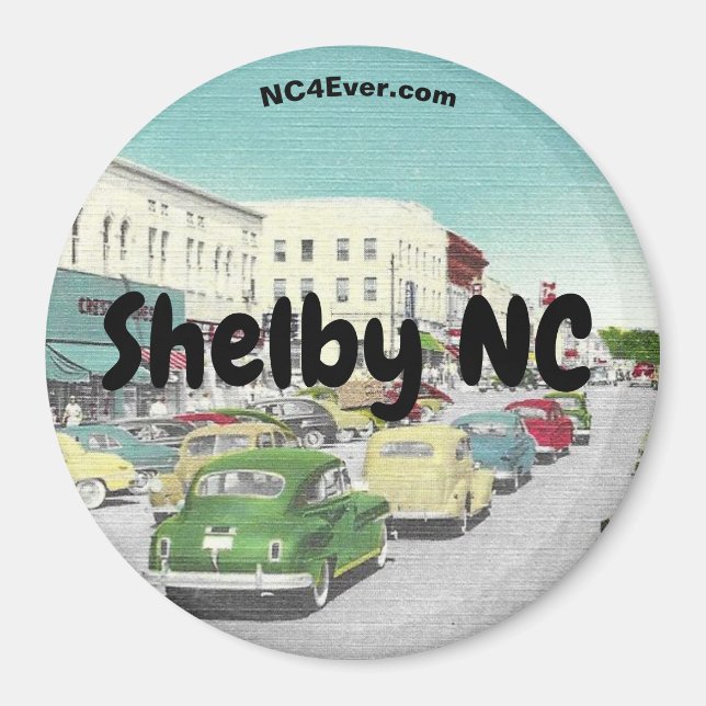 Shelby NC Magnet (Vorne)
