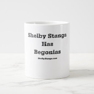 Shelby Stanga hat Begonien-Schale Jumbo-Tasse