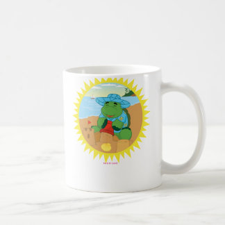 Sheldon auf dem Strand Tasse