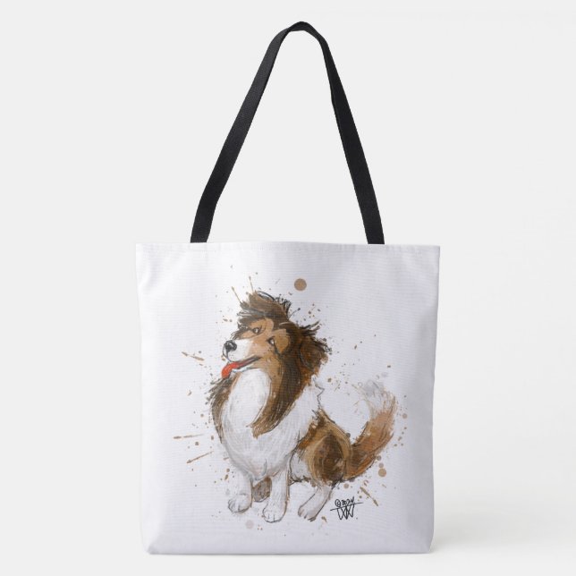 Sheldon der Sheltie (Vorderseite)