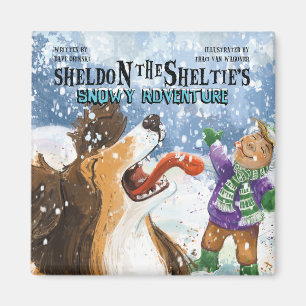 Sheldon der Sheltie Magnet