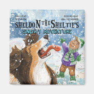 Sheldon der Sheltie Magnet