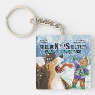 Sheldon der Sheltie Schlüsselanhänger