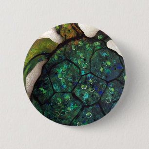 Sheldon die Meeresschildkröte Button