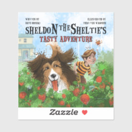 Sheldon die Sheltie Aufkleber