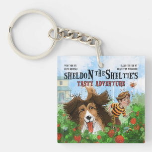 Sheldon die Sheltie Schlüsselanhänger