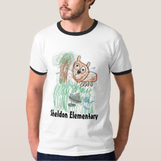 Sheldon grundlegender Kindertiger T-Shirt