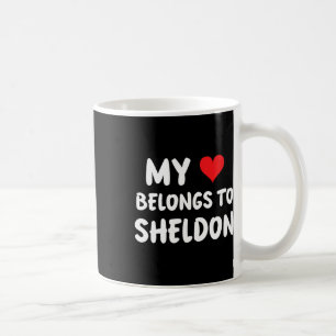 Sheldon - Mein Herz gehört Sheldon - Liebe Kaffeetasse