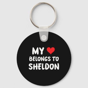 Sheldon - Mein Herz gehört Sheldon - Liebe Schlüsselanhänger