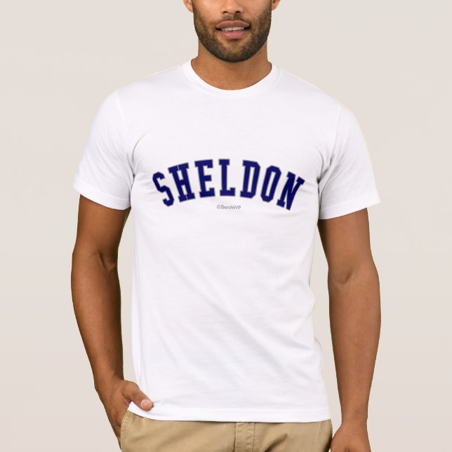 Sheldon T-Shirt (Vorderseite)