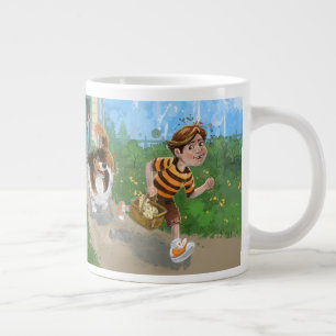 Sheldon und Davie Adventure Jumbo-Tasse