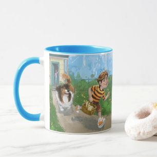 Sheldon und Davie Adventure Tasse