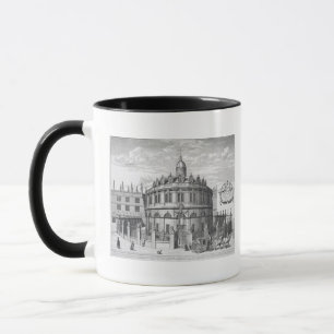 Sheldonian Theater, Oxford, von 'Oxonia Illustrat Tasse