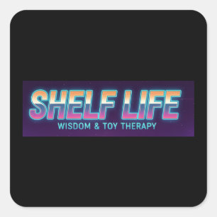 Shelf Life Logo 2 Aufkleber