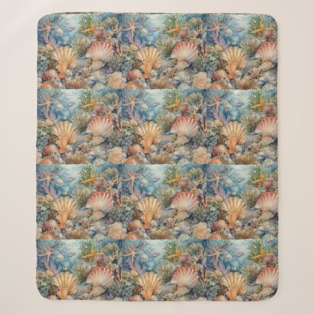 Shell Design Sherpa-Decke  Sherpadecke (Vorderseite)