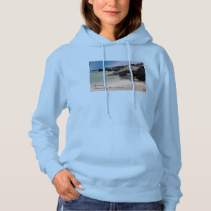 Shell Island Rocks And Waves Damen-Hoodie Hoodie