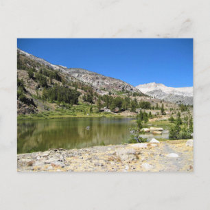 Shell Lake, Tioga Pass, Kalifornien Postkarte