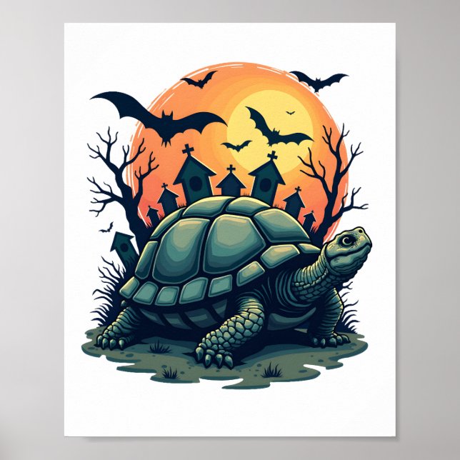 Shell of Screams Turtle Poster (Vorne)