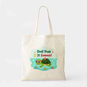 Shell Yeah Es Ist Sommer Turtle-Tragetasche Tragetasche