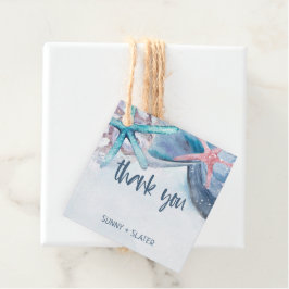 Shellabration | Beach Starfish Seashells Vielen Da Geschenkanhänger