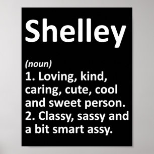 Shelley Definition D Lustiger Geburtstag  Poster