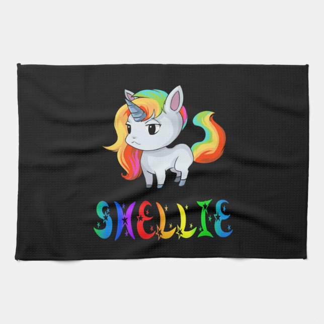 Shellie Einhorn Geschirrtuch (Horizontal)