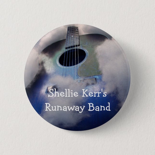 Shellie Kerrs Durchgehen-Band-Button Button (Vorderseite)
