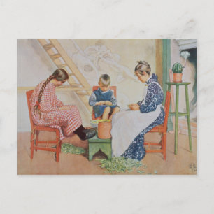 Shelling Peas, pub. in 'Lasst Licht Hinin'(`Gelass Postkarte