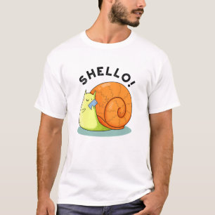 Shello Funny Snail Handy Pub T-Shirt