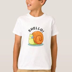 Shello Funny Snail Handy Pub T-Shirt